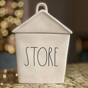 Rae Dunn bird house/cookie jar